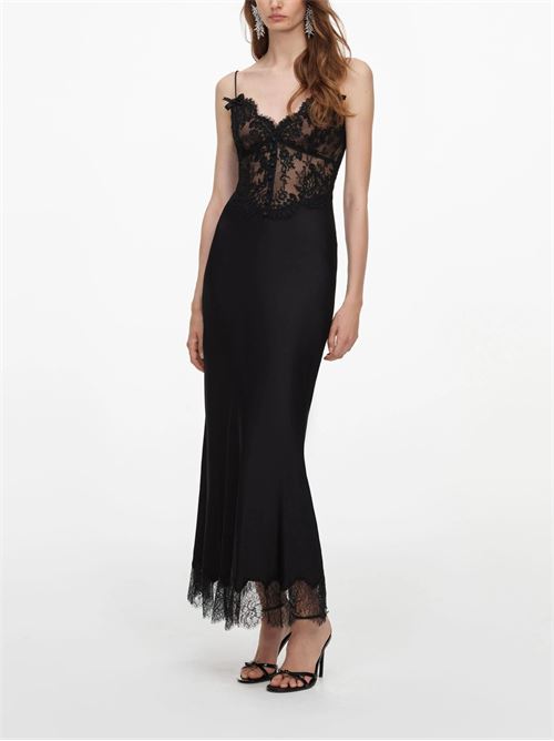 Abito Satin SELF PORTRAIT | AW26023MABBLACK
